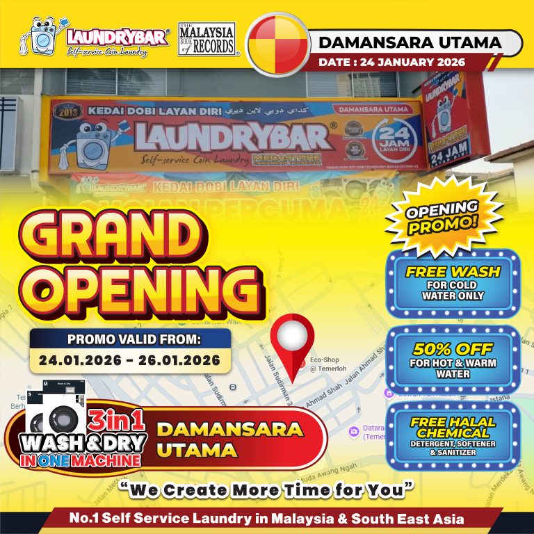 🎉𝐆𝐑𝐀𝐍𝐃 𝐎𝐏𝐄𝐍𝐈𝐍𝐆 𝐋𝐀𝐔𝐍𝐃𝐑𝐘𝐁𝐀𝐑 𝐃𝐀𝐌𝐀𝐍𝐒𝐀𝐑𝐀 𝐔𝐓𝐀𝐌𝐀🎉