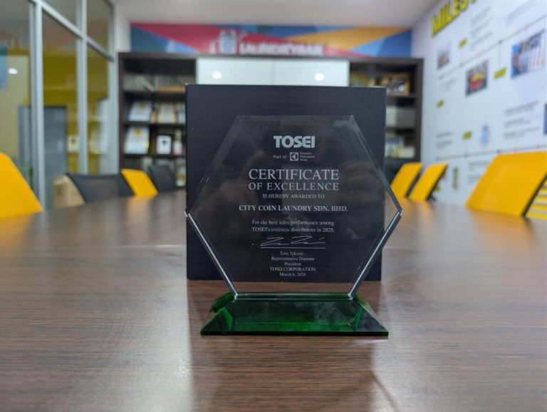 Best Sales Performance 2025 award by TOSEI Corporation