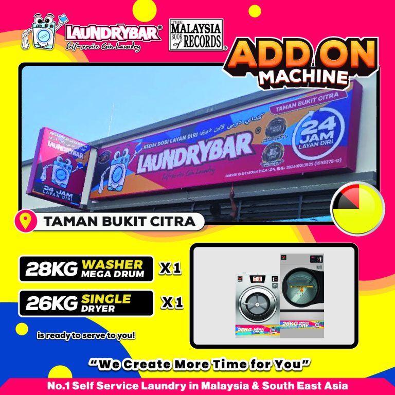 𝐀𝐃𝐃 𝐎𝐍 𝐌𝐀𝐂𝐇𝐈𝐍𝐄 𝐌𝐎𝐃𝐄𝐍 𝐋𝐀𝐔𝐍𝐃𝐑𝐘𝐁𝐀𝐑 𝐓𝐀𝐌𝐀𝐍 𝐁𝐔𝐊𝐈𝐓 𝐂𝐈𝐓𝐑𝐀