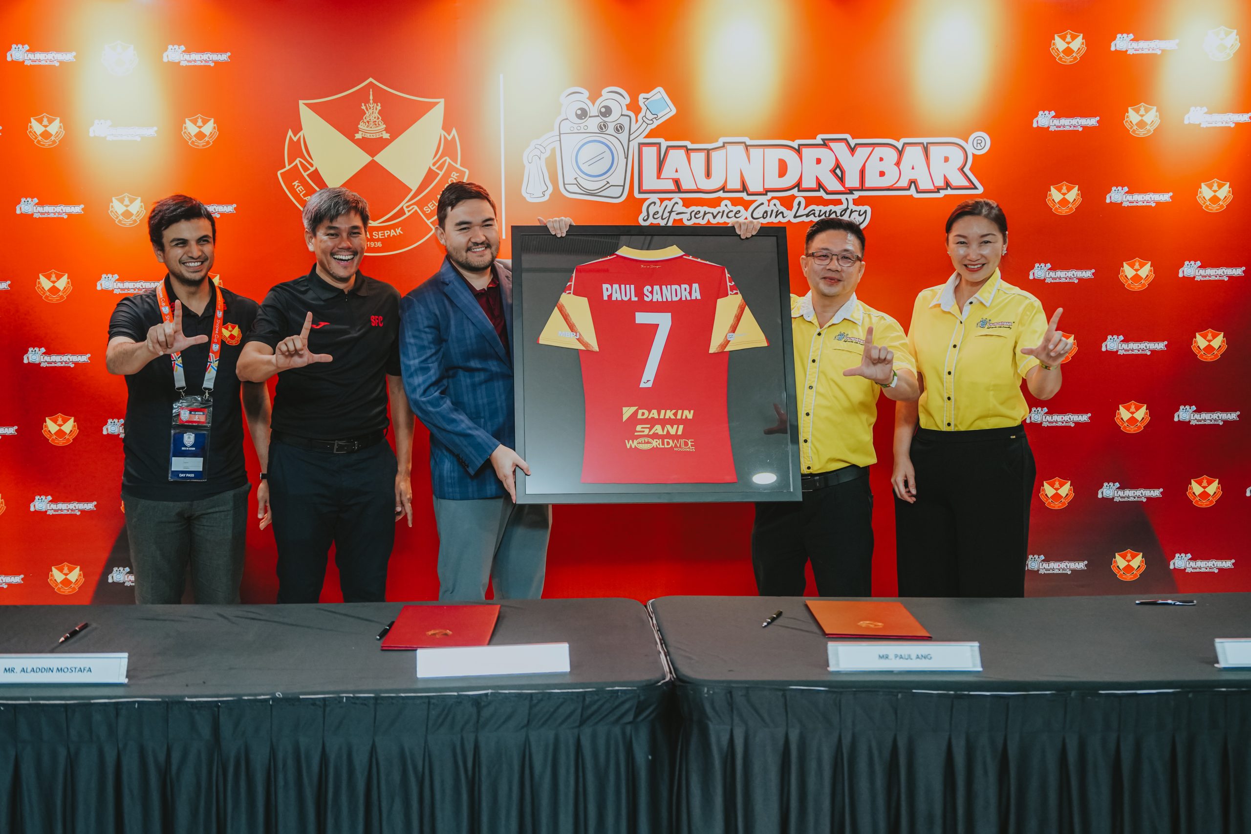 LaundryBar X Selangor FC
