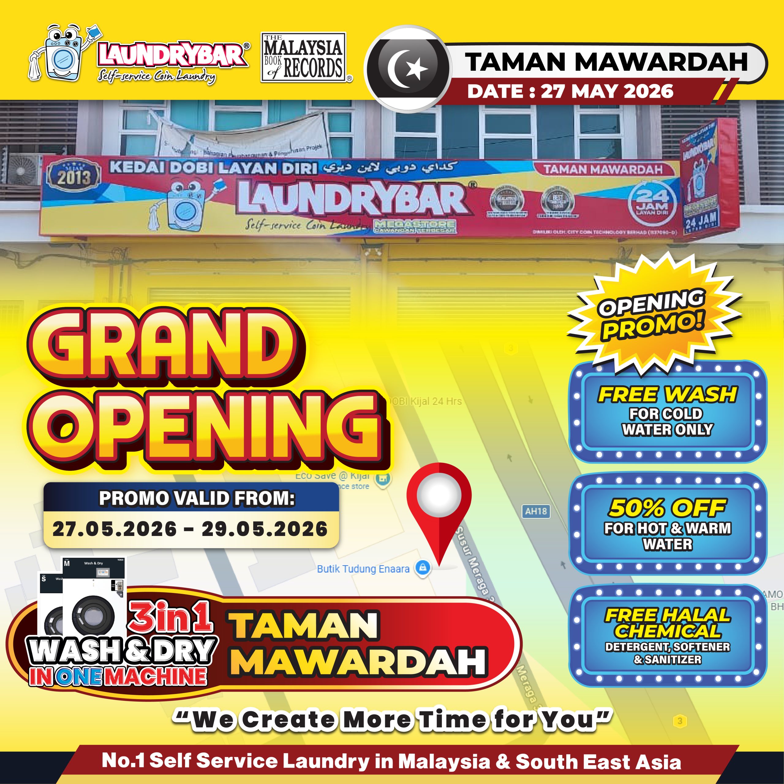 🎊𝐆𝐑𝐀𝐍𝐃 𝐎𝐏𝐄𝐍𝐈𝐍𝐆 𝐌𝐎𝐃𝐄𝐍 𝐋𝐀𝐔𝐍𝐃𝐑𝐘𝐁𝐀𝐑 𝐌𝐄𝐆𝐀𝐒𝐓𝐎𝐑𝐄 𝐓𝐀𝐌𝐀𝐍 𝐌𝐀𝐖𝐀𝐑𝐃𝐀𝐇🎊