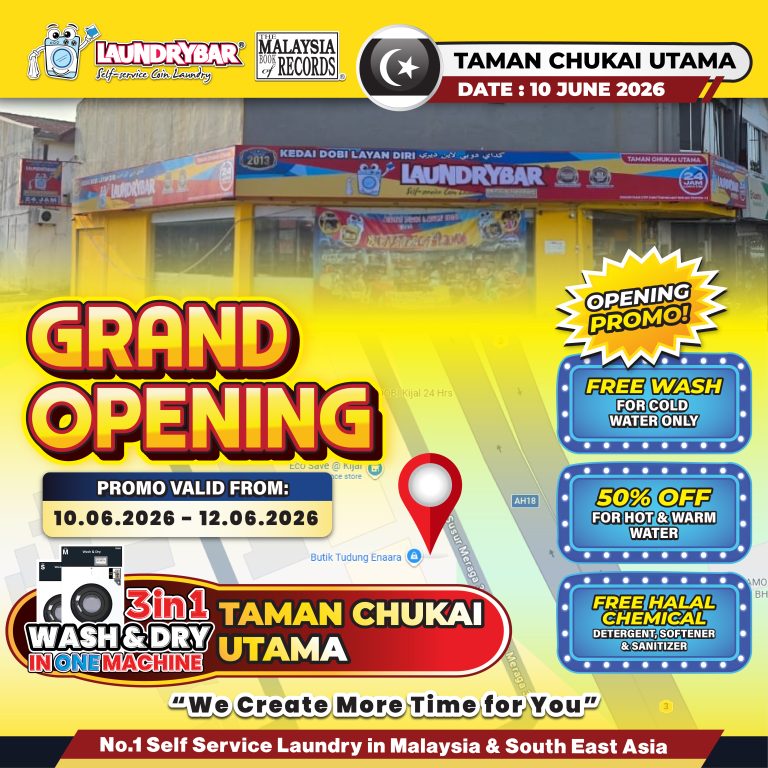 🎊𝐆𝐑𝐀𝐍𝐃 𝐎𝐏𝐄𝐍𝐈𝐍𝐆 𝐌𝐎𝐃𝐄𝐍 𝐋𝐀𝐔𝐍𝐃𝐑𝐘𝐁𝐀𝐑 𝐓𝐀𝐌𝐀𝐍 𝐂𝐇𝐔𝐊𝐀𝐈 𝐔𝐓𝐀𝐌𝐀🎊