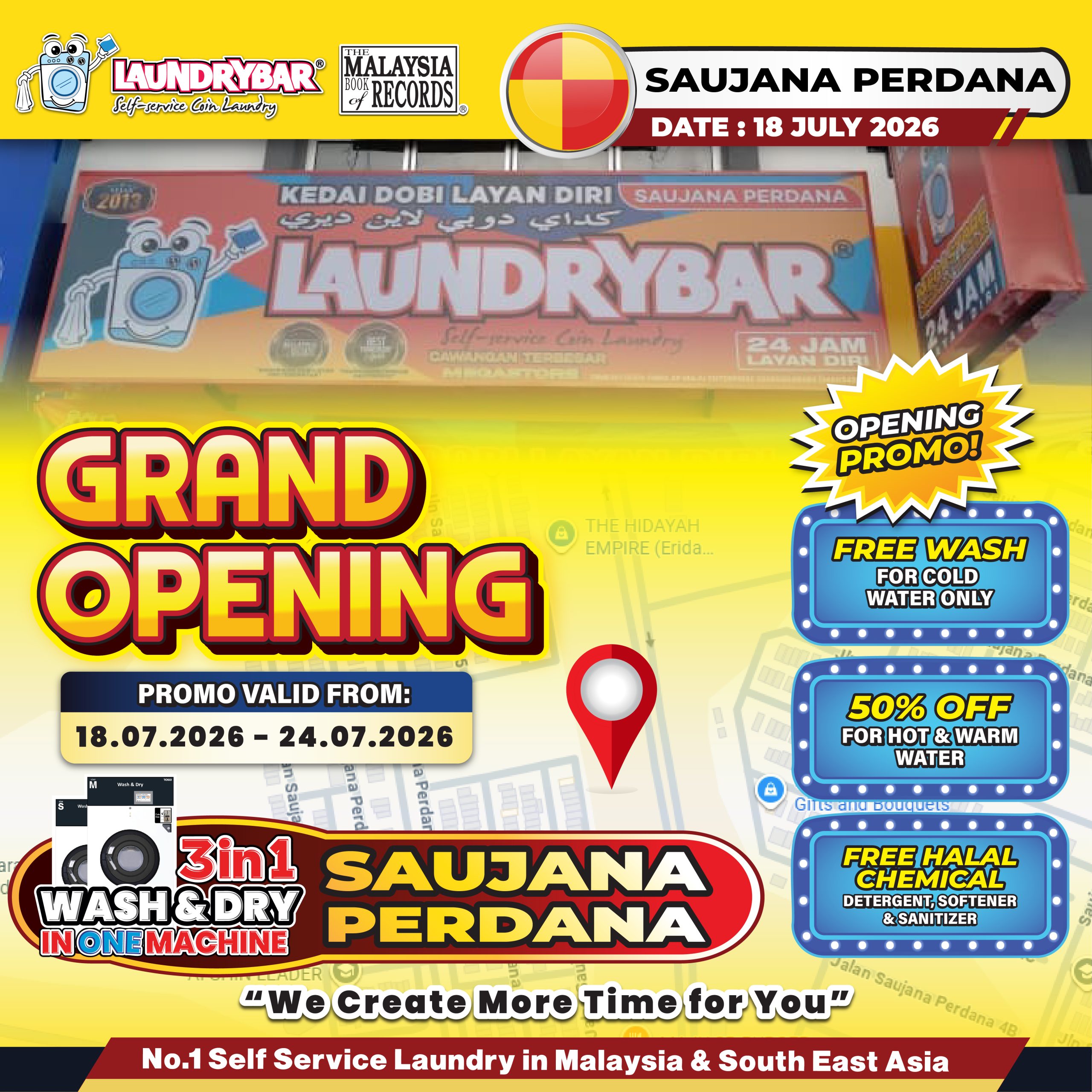🎊𝐆𝐑𝐀𝐍𝐃 𝐎𝐏𝐄𝐍𝐈𝐍𝐆 𝐌𝐎𝐃𝐄𝐍 𝐋𝐀𝐔𝐍𝐃𝐑𝐘𝐁𝐀𝐑 𝐒𝐀𝐔𝐉𝐀𝐍𝐀 𝐏𝐄𝐑𝐃𝐀𝐍𝐀🎊