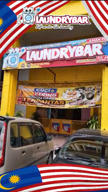 Semangat Merdeka kali ini lebih bermakna di LaundryBar! 🇲🇾✨