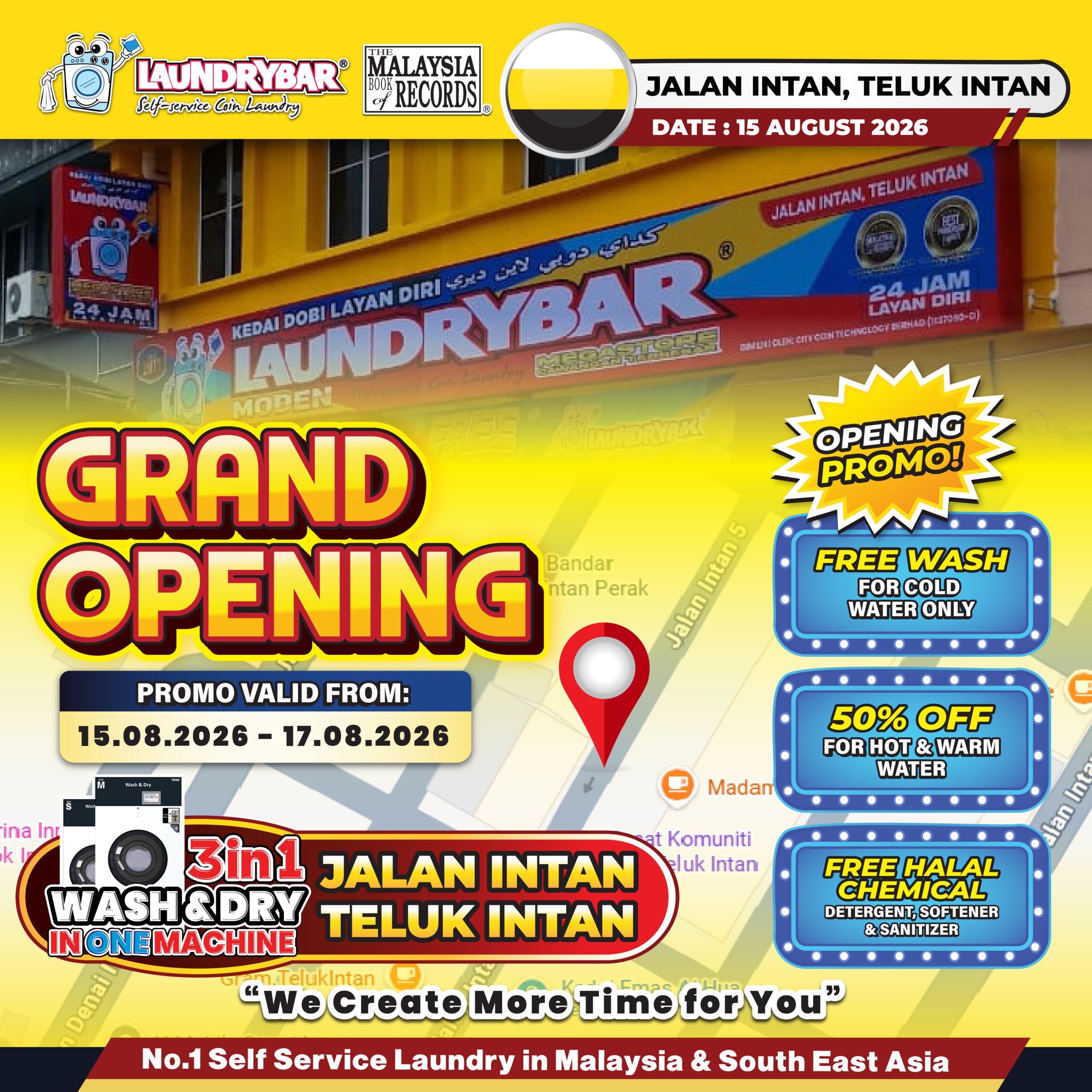 🎊𝐆𝐑𝐀𝐍𝐃 𝐎𝐏𝐄𝐍𝐈𝐍𝐆 𝐌𝐎𝐃𝐄𝐍 𝐋𝐀𝐔𝐍𝐃𝐑𝐘𝐁𝐀𝐑 𝐌𝐄𝐆𝐀𝐒𝐓𝐎𝐑𝐄 𝐉𝐀𝐋𝐀𝐍 𝐈𝐍𝐓𝐀𝐍, 𝐓𝐄𝐋𝐔𝐊 𝐈𝐍𝐓𝐀𝐍🎊